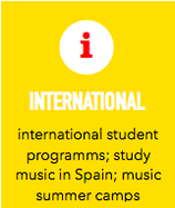 internacional music school study music in spain